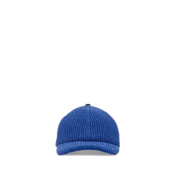 Marni | Accessories | Marni Blue Raffia Baseball Cap | Poshmark